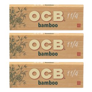 OCB BAMBOO 1 1⁄4 Rolling Papers/Cigarette Papers/Smoking Papers