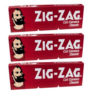 ZIG ZAG RED SINGLE Rolling Papers/Cigarette Papers/Smoking Papers