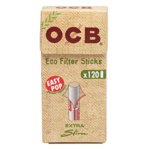 OCB ECO STICK FILTER TIPS - EXTRA SLIM