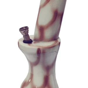RATTAN EXPO CERAMIC BONG, WATER PIPE SMOKING HOOKAH SPRAY PAINTED
