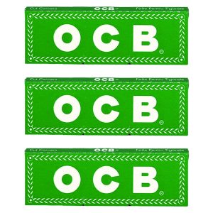 OCB GREEN SINGLE Rolling Papers Cigarette Papers Smoking Papers