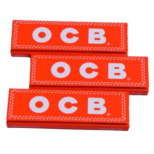 OCB ORANGE SINGLE Rolling Papers Cigarette Papers Smoking Papers