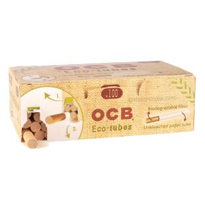 OCB EMPTY CIGARETTE ECO HEMP FILTER TUBES
