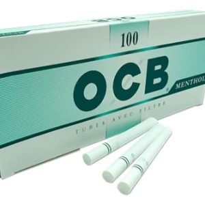 OCB EMPTY CIGARETTE MENTHOL FILTER TUBES